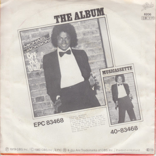 Michael Jackson : Rock With You (7", Single)