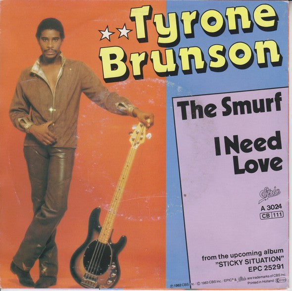 Tyrone Brunson : The Smurf (7", Single)