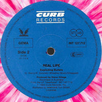 Real Life : Catch Me I'm Falling (12", Single, Pin)