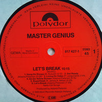 Master Genius : Let's Break (12", Maxi)