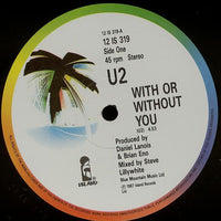 U2 : With Or Without You (12", Single)