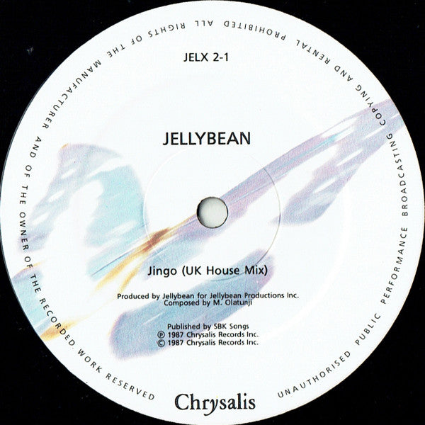 John "Jellybean" Benitez : Jingo (The Definitive Mixes) (12", Single)