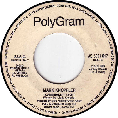 Metallica / Mark Knopfler : Until It Sleeps / Cannibals (7", Jukebox, Promo)