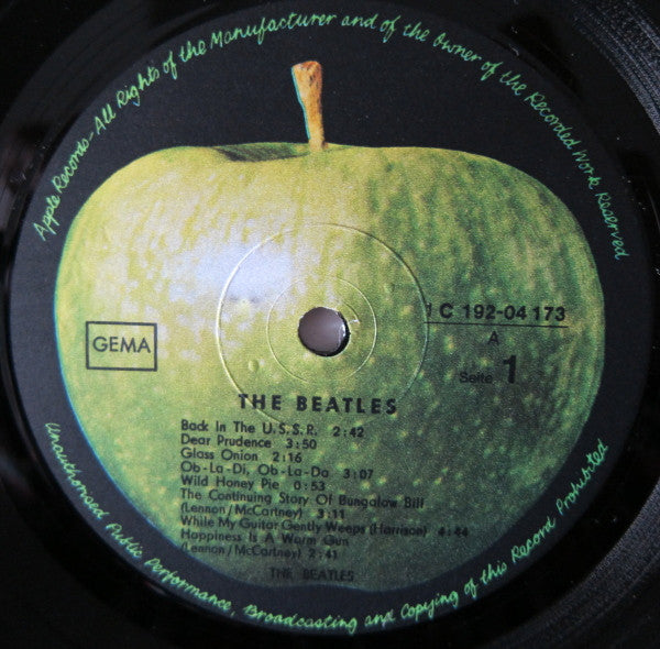 The Beatles : The Beatles (2xLP, Album, Num, RE, Top)