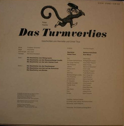 Peter Hacks : Das Turmverlies  (LP)