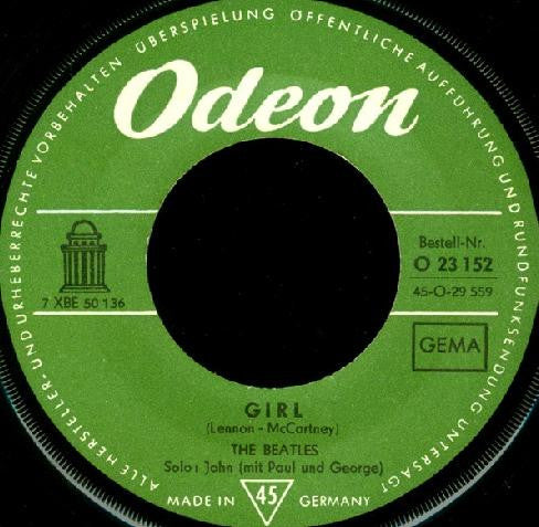 The Beatles : Michelle / Girl (7", Single, EAS)