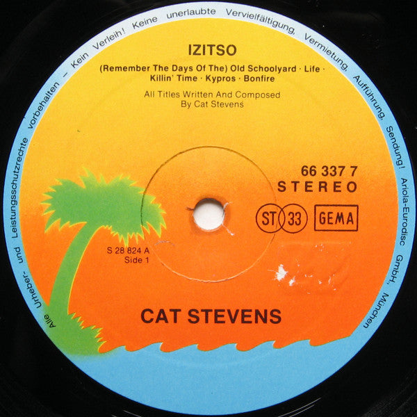 Cat Stevens : Izitso (LP, Album, Club)