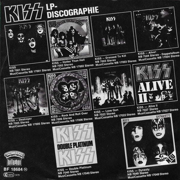 Kiss : Sure Know Something (7", Single)