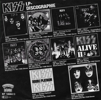 Kiss : Sure Know Something (7", Single)