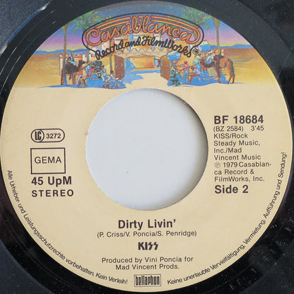 Kiss : Sure Know Something (7", Single)