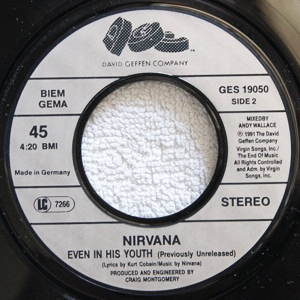 Nirvana : Smells Like Teen Spirit (7", Single)
