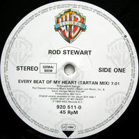 Rod Stewart : Every Beat Of My Heart (Tartan Mix) (12")