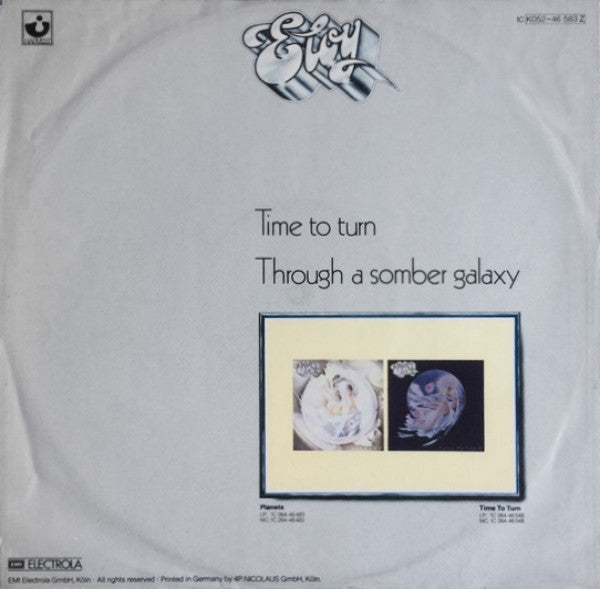 Eloy : Time To Turn (12", Maxi)