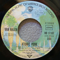 Van Halen : You Really Got Me / Atomic Punk (7", Single)