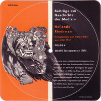 Unknown Artist : Heilende Rhythmen - Heilgesänge Der Naturvölker Aus Aller Welt - Folge 4: Barong Tanzzeremonie (Bali) (Flexi, 7", Pic, Promo)