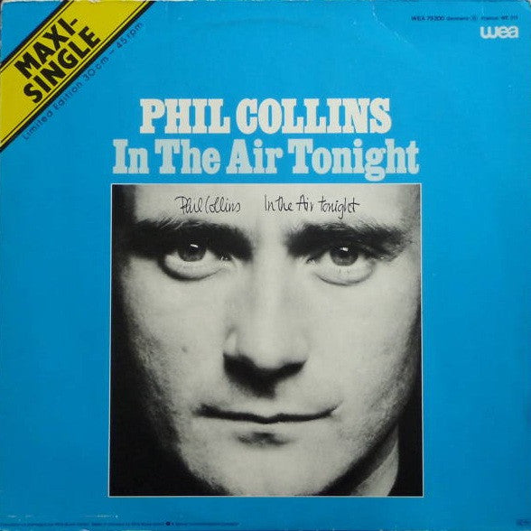 Phil Collins : In The Air Tonight (12", Maxi, Ltd)