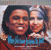 Jermaine Jackson & Pia Zadora : When The Rain Begins To Fall (12", Maxi, M/Print)