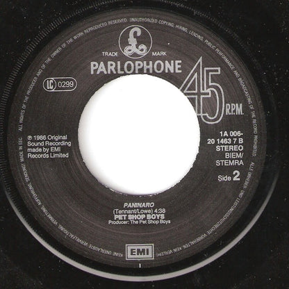 Pet Shop Boys : Suburbia (7", Single)
