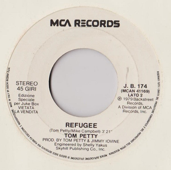 Dan-I / Tom Petty : Monkey Chop / Refugee (7", Jukebox)