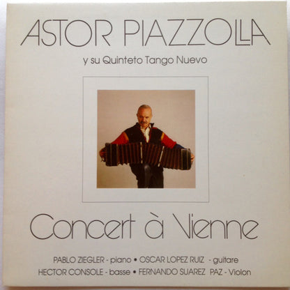 Astor Piazzolla Y Su Quinteto Tango Nuevo : Concert À Vienne (LP, Album)
