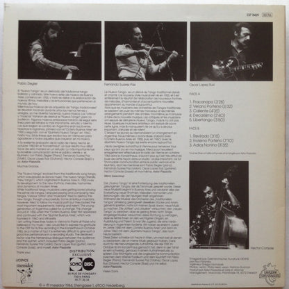 Astor Piazzolla Y Su Quinteto Tango Nuevo : Concert À Vienne (LP, Album)