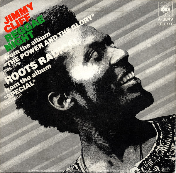 Jimmy Cliff : Reggae Night (7", Single)