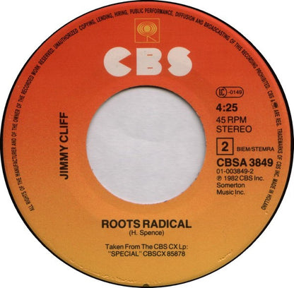 Jimmy Cliff : Reggae Night (7", Single)