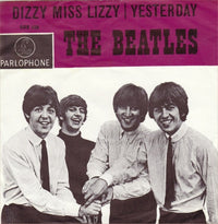 The Beatles : Dizzy Miss Lizzy / Yesterday (7", Single)