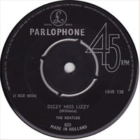 The Beatles : Dizzy Miss Lizzy / Yesterday (7", Single)