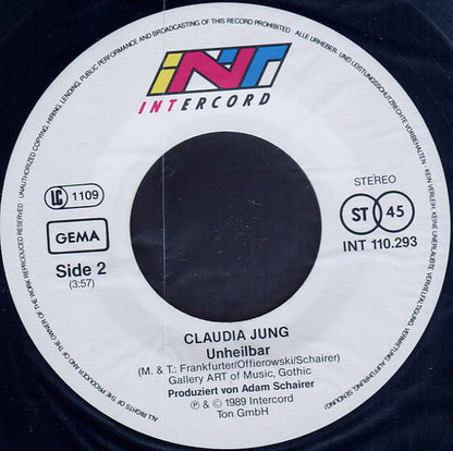 Claudia Jung : Stumme Signale (7", Single)
