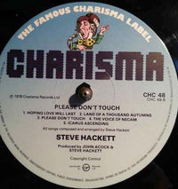 Steve Hackett : Please Don't Touch! (LP, Album, RE)