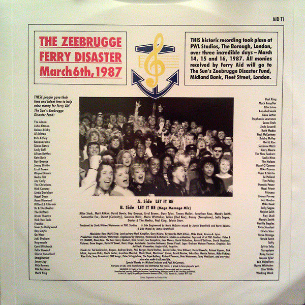 Ferry Aid : Let It Be (12", Single)