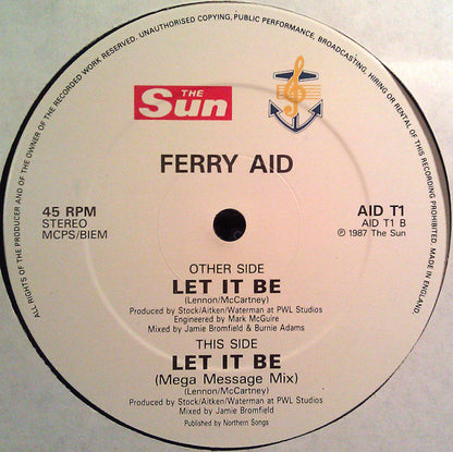 Ferry Aid : Let It Be (12", Single)