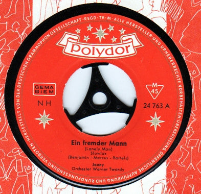 Jonny* : Ein Fremder Mann (Lonely Man) (7", Single, Mono)