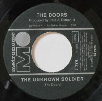 The Doors : The Unknown Soldier / We Could Be So Good Together (7", Single)