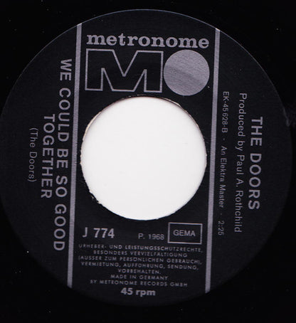 The Doors : The Unknown Soldier / We Could Be So Good Together (7", Single)
