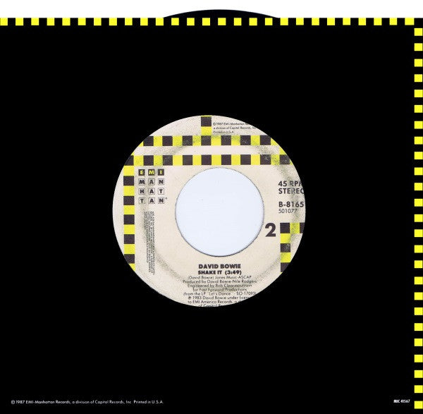 David Bowie : China Girl (7", Single, RE)