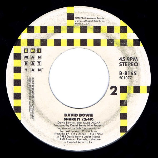 David Bowie : China Girl (7", Single, RE)