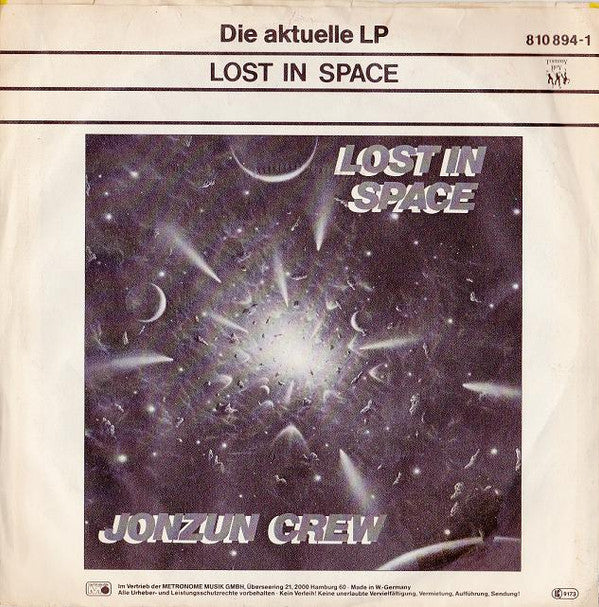 Jonzun Crew* : Pack Jam (Look Out For The OVC) (7", Single)