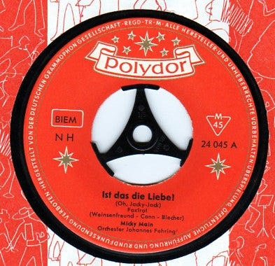 Micky Main : Ist Das Die Liebe! (Oh, Jacky-Jack) (7", Single, Mono)