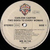 Carlene Carter : Two Sides To Every Woman (LP, Album)