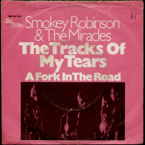 Smokey Robinson & The Miracles* : The Tracks Of My Tears (7", Single)