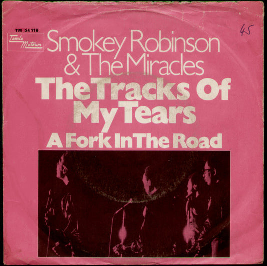 Smokey Robinson & The Miracles* : The Tracks Of My Tears (7", Single)