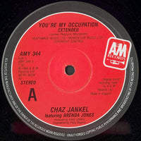 Chaz Jankel* Featuring Brenda Jones : You're My Occupation (12")