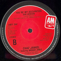 Chaz Jankel* Featuring Brenda Jones : You're My Occupation (12")