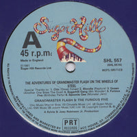 Grandmaster Flash & The Furious Five : The Adventures Of Grandmaster Flash On The Wheels Of Steel (12")
