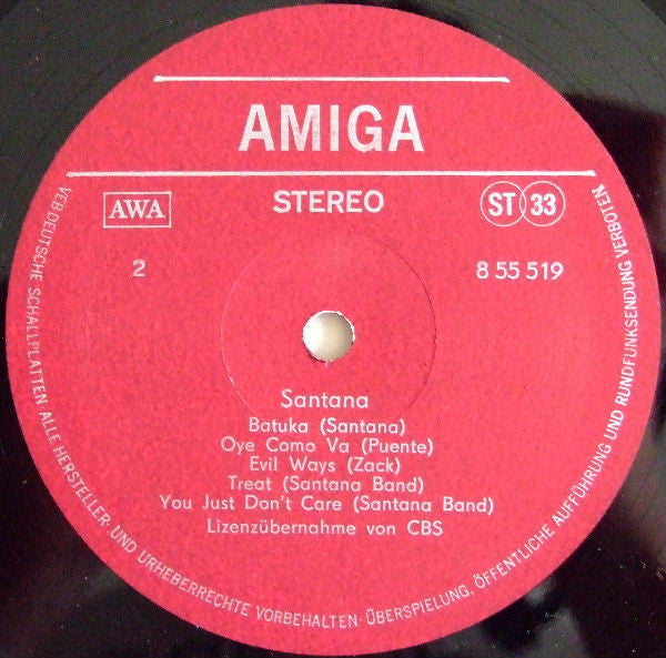 Santana : Santana (LP, Comp, Red)