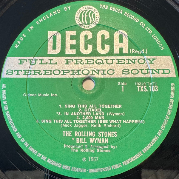 The Rolling Stones : Their Satanic Majesties Request (LP, Album, Len)
