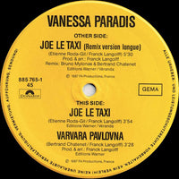 Vanessa Paradis : Joe Le Taxi (12", Maxi)