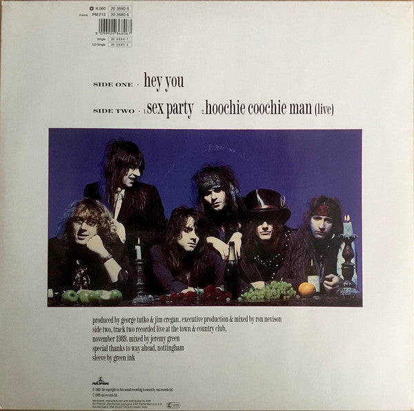 The Quireboys : Hey You (12", Single)